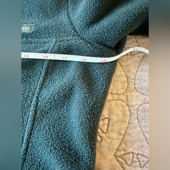 Women’s Columbia Black Fleece Pullover - quarter snap - XS - Picture 5 of 10